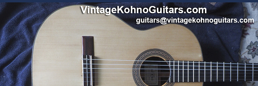 Vintage Kohno Guitars